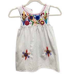 Girl’s Embroidered Fiesta Dress
